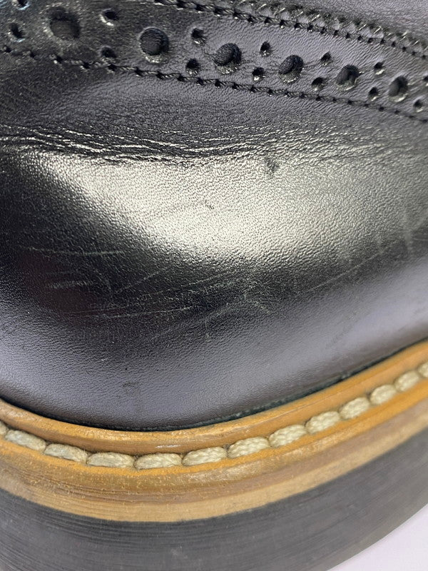 【中古品】【メンズ】 GIANCARLO MORELLI ジャンカルロモレリ GMO1233 LEATHER SHOES レザーシューズ 165-250607-ks-08-min サイズ：27.5cm カラー：ブラック 万代Net店