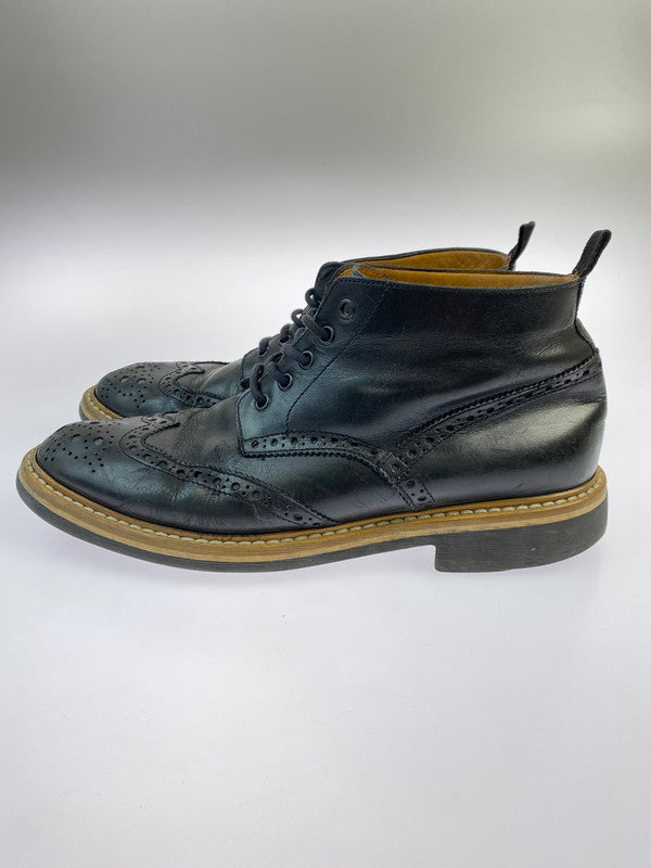 【中古品】【メンズ】 GIANCARLO MORELLI ジャンカルロモレリ GMO1233 LEATHER SHOES レザーシューズ 165-250607-ks-08-min サイズ：27.5cm カラー：ブラック 万代Net店