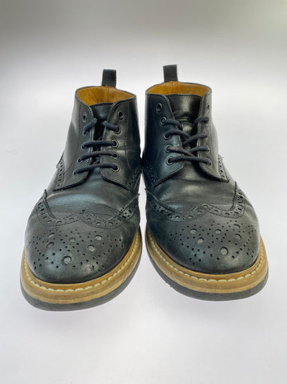 【中古品】【メンズ】 GIANCARLO MORELLI ジャンカルロモレリ GMO1233 LEATHER SHOES レザーシューズ 165-250607-ks-08-min サイズ：27.5cm カラー：ブラック 万代Net店
