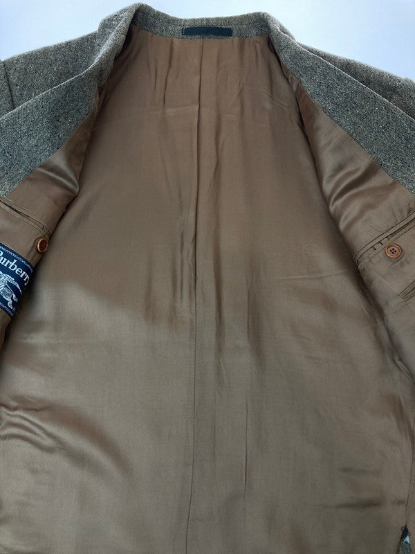 【現状渡し品】【メンズ】 Burberrys バーバリーズ ウール テーラード ジャケット アウター 141-250617-AS-54-min カラー：ブラウン 万代Net店