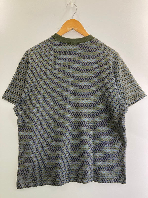 【中古品】【メンズ】 OLD STUSSY 80's MULTI COLOR S/S TEE オールドステューシー ショートスリーブTシャツ 半袖Tシャツ トップス 142-250602-yn-33-min サイズ：L カラー：オリーブグリーン 万代Net店