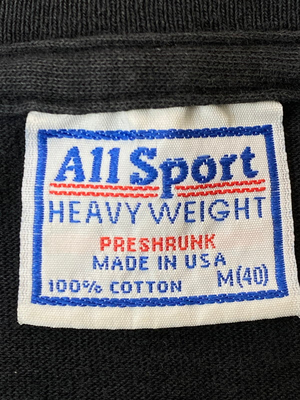 【中古品】【メンズ】 ALL SPORT オールスポーツ ROAD RUNNER PRINT L S TEE ロングスリーブ 146-250603-AS-60-min サイズ：M(40) カラー：ブラック 万代Net店