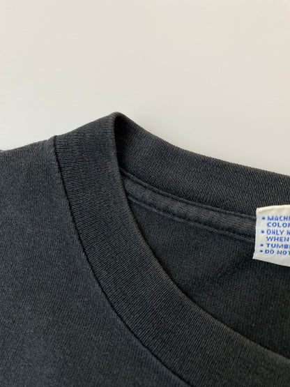 【中古品】【メンズ】 ALL SPORT オールスポーツ ROAD RUNNER PRINT L S TEE ロングスリーブ 146-250603-AS-60-min サイズ：M(40) カラー：ブラック 万代Net店