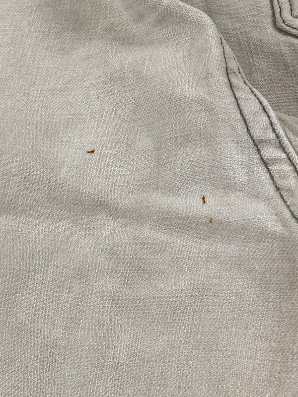 【現状渡し品】【メンズ】 VINTAGE 年代不明 WORK SHORTS ヴィンテージ ワーク ショーツ ワークパンツ メンズ ボトムス 157-250601-em-21-min カラー：ライトベージュ 万代Net店