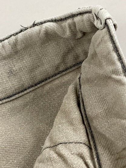 【現状渡し品】【メンズ】 VINTAGE 年代不明 WORK SHORTS ヴィンテージ ワーク ショーツ ワークパンツ メンズ ボトムス 157-250601-em-21-min カラー：ライトベージュ 万代Net店