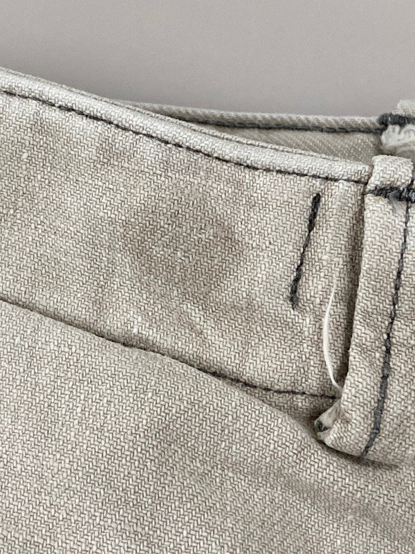 【現状渡し品】【メンズ】 VINTAGE 年代不明 WORK SHORTS ヴィンテージ ワーク ショーツ ワークパンツ メンズ ボトムス 157-250601-em-21-min カラー：ライトベージュ 万代Net店