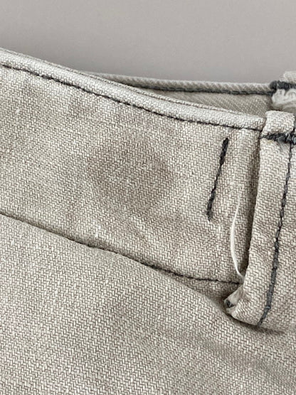 【現状渡し品】【メンズ】 VINTAGE 年代不明 WORK SHORTS ヴィンテージ ワーク ショーツ ワークパンツ メンズ ボトムス 157-250601-em-21-min カラー：ライトベージュ 万代Net店