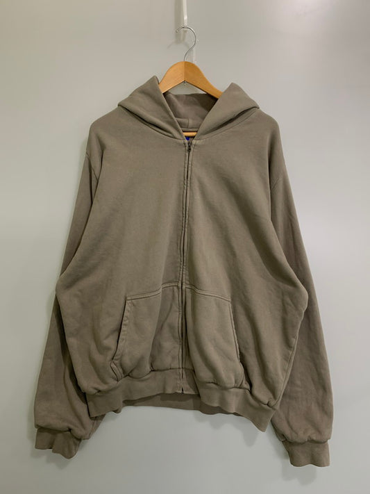 【中古品】【メンズ】 YEEZY イージー ×GAP ギャップ ZIP HOODIE フルジップパーカー 142-250603-AS-70-min サイズ：XXｌ カラー：ベージュ 万代Net店