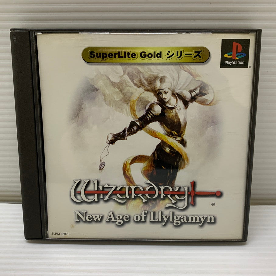 【中古品】 PSソフト ウィザードリィ ニューエイジオブリルガミン 廉価版 WIZARDRY ゲームソフト 023-260404-SH-11-min 万代Net店