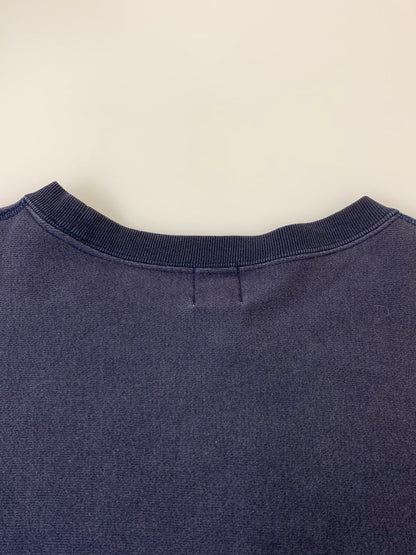 【中古品】【メンズ】 A BATHING APE アベイシングエイプ 00's PRINT SWEATSHIRT プリントスウェットシャツ トレーナー トップス 142-250602-yn-07-min サイズ：M カラー：ネイビー 万代Net店