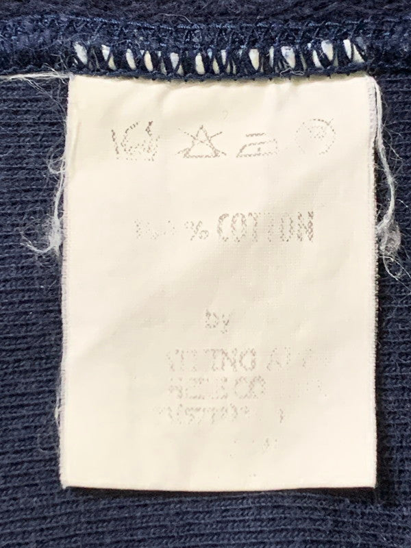 【中古品】【メンズ】 A BATHING APE アベイシングエイプ 00's PRINT SWEATSHIRT プリントスウェットシャツ トレーナー トップス 142-250602-yn-07-min サイズ：M カラー：ネイビー 万代Net店