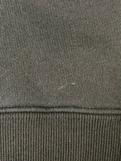 【中古品】【メンズ】 Sacai サカイ FRAGMENT DESIGN SWEAT HOODIE 21-0315S フラグメントデザイン ダメージ加工 スウェードアップリケ スウェット パーカー トップス 140-250602-yn-01-min サイズ：2 カラー：ネイビー 万代Net店