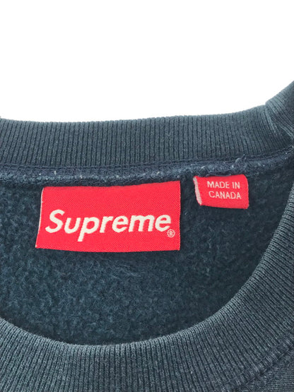 【中古品】【メンズ】 SUPREME シュプリーム 16AW SCRIPT LOGO CREWNECK スクリプト ロゴ クルーネック スウェット トレーナー 149-260424-rt-23-tagh サイズ：S カラー：ネイビー 万代Net店