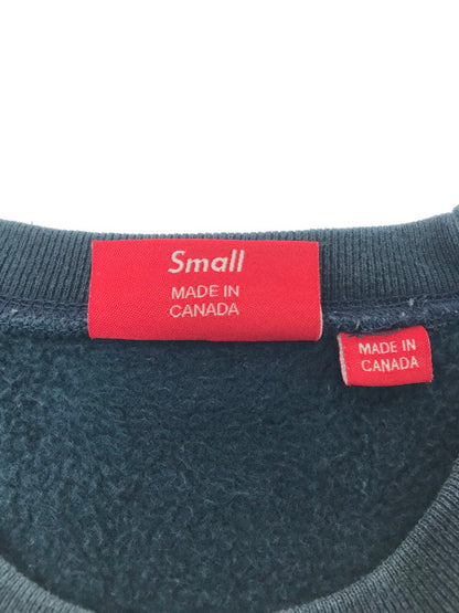 【中古品】【メンズ】 SUPREME シュプリーム 16AW SCRIPT LOGO CREWNECK スクリプト ロゴ クルーネック スウェット トレーナー 149-260424-rt-23-tagh サイズ：S カラー：ネイビー 万代Net店