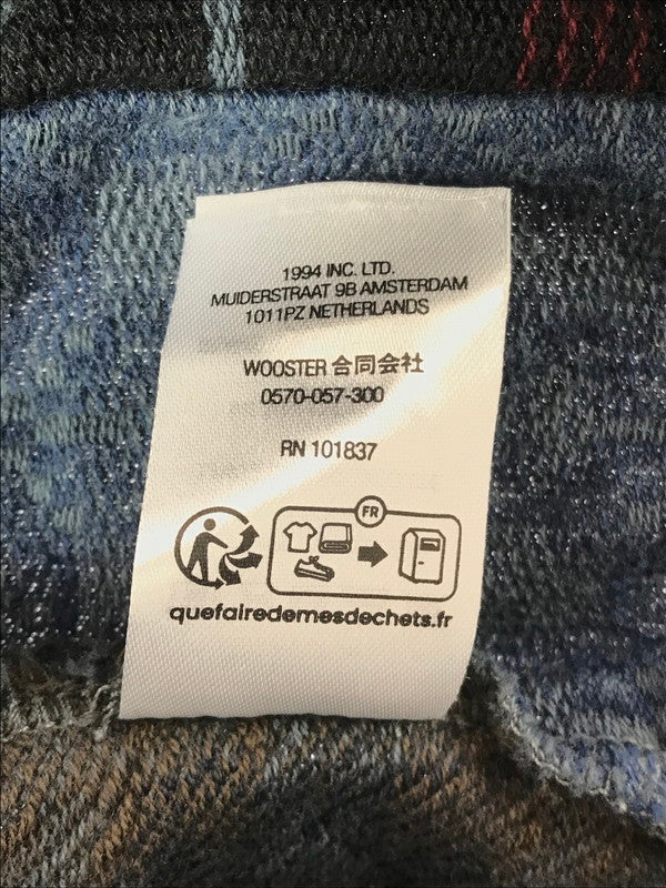 【中古品】【メンズ】 SUPREME シュプリーム 16AW SCRIPT LOGO CREWNECK スクリプト ロゴ クルーネック スウェット トレーナー 149-260424-rt-23-tagh サイズ：S カラー：ネイビー 万代Net店