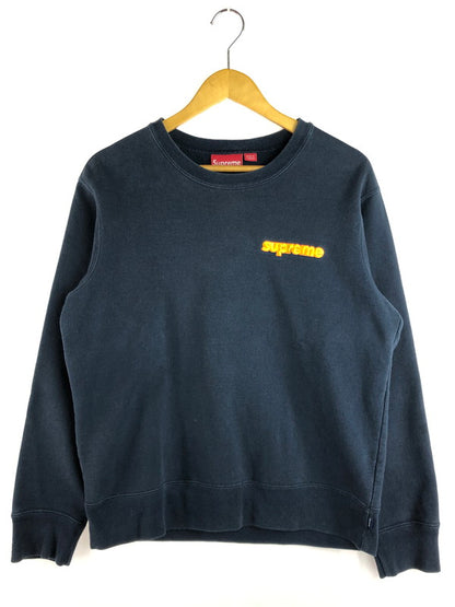 【中古品】【メンズ】 Supreme シュプリーム 18AW CONNECT CREWNECK SWEATSHIRT 18秋冬 コネクト クルーネック スウェットシャツ 149-251109-rt-03-tag サイズ：S カラー：ネイビー 万代Net店