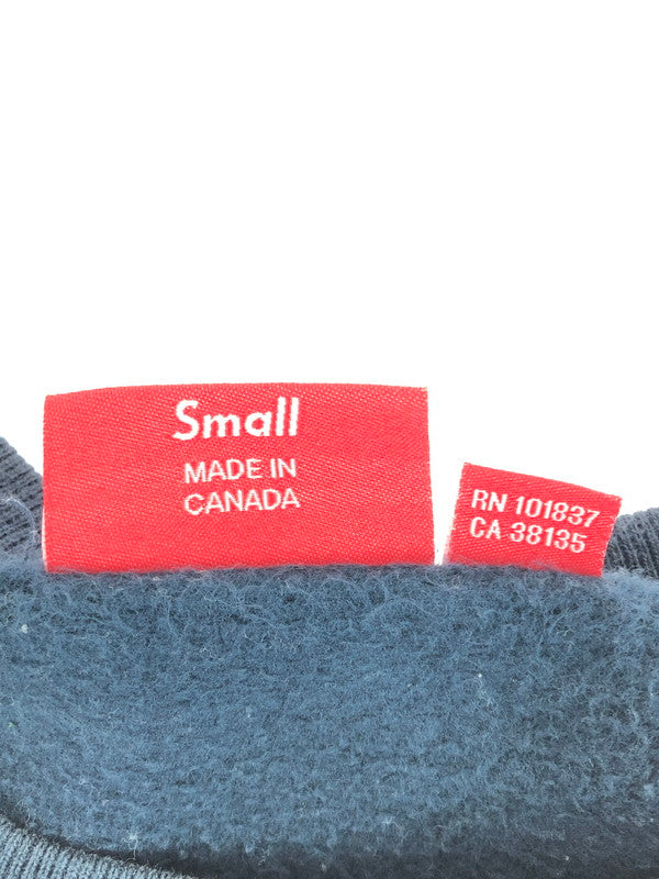 【中古品】【メンズ】 Supreme シュプリーム 18AW CONNECT CREWNECK SWEATSHIRT 18秋冬 コネクト クルーネック スウェットシャツ 149-251109-rt-03-tag サイズ：S カラー：ネイビー 万代Net店