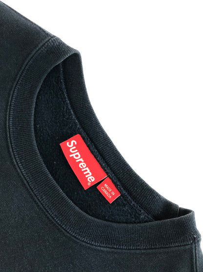 【中古品】【メンズ】 Supreme シュプリーム 18AW CONNECT CREWNECK SWEATSHIRT 18秋冬 コネクト クルーネック スウェットシャツ 149-251109-rt-03-tag サイズ：S カラー：ネイビー 万代Net店