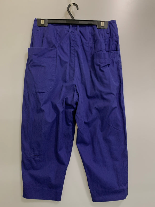 【中古品】【メンズ】 DULCAMARA ドゥルカマラ OLIVE BUTTON COTTON PANT オリーブ ボタン コットン パンツ メンズ ボトムス ボタンフライ 151-260710-em-09-min サイズ：1 カラー：青紫 万代Net店