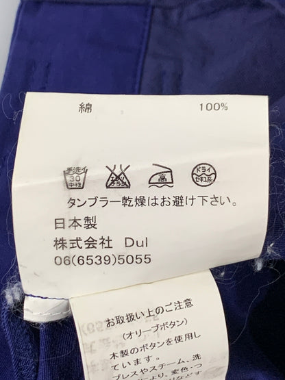 【中古品】【メンズ】 DULCAMARA ドゥルカマラ OLIVE BUTTON COTTON PANT オリーブ ボタン コットン パンツ メンズ ボトムス ボタンフライ 151-260710-em-09-min サイズ：1 カラー：青紫 万代Net店