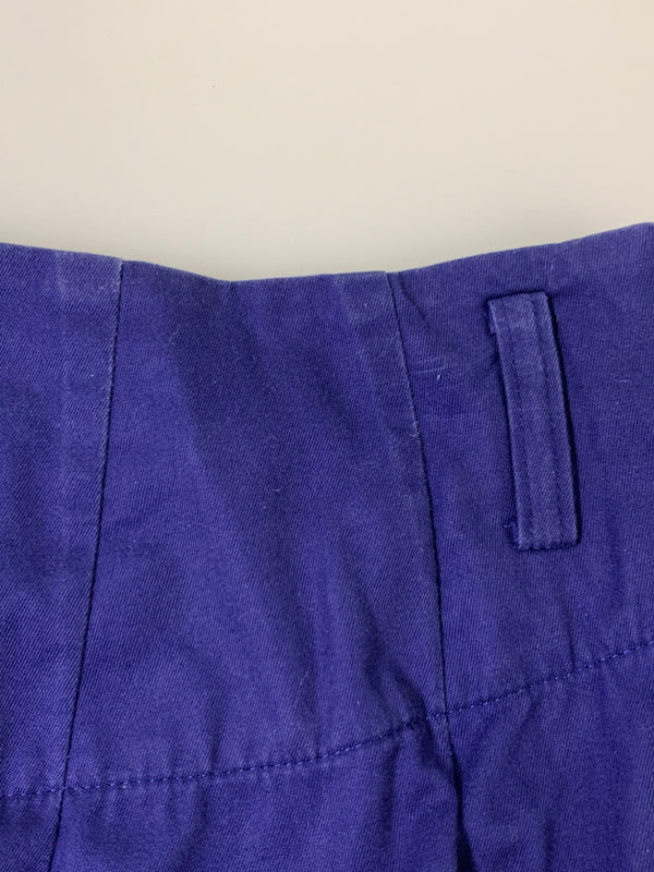 【中古品】【メンズ】 DULCAMARA ドゥルカマラ OLIVE BUTTON COTTON PANT オリーブ ボタン コットン パンツ メンズ ボトムス ボタンフライ 151-260710-em-09-min サイズ：1 カラー：青紫 万代Net店
