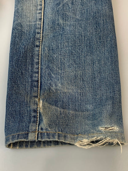 【現状渡し品】【メンズ】 DSQUARED2 ディースクエアード INDIGO DENIM PANT インディゴ デニム パンツ 71LA029 メンズ ボトムス 152-260703-hu-27-min サイズ：44 カラー：ライトインディゴ 万代Net店