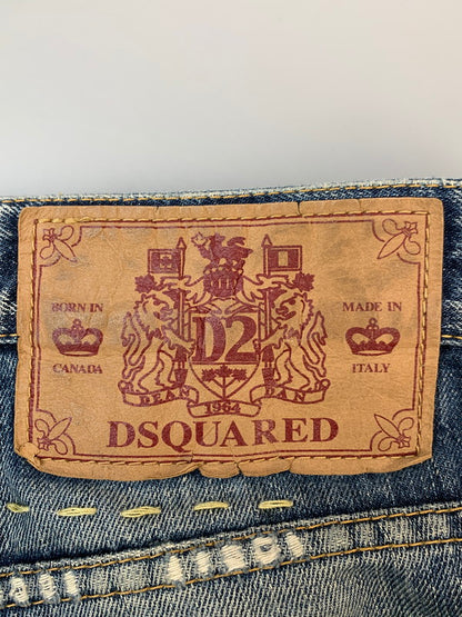 【現状渡し品】【メンズ】 DSQUARED2 ディースクエアード INDIGO DENIM PANT インディゴ デニム パンツ 71LA029 メンズ ボトムス 152-260703-hu-27-min サイズ：44 カラー：ライトインディゴ 万代Net店