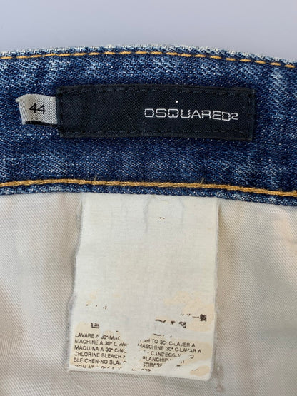 【現状渡し品】【メンズ】 DSQUARED2 ディースクエアード INDIGO DENIM PANT インディゴ デニム パンツ 71LA029 メンズ ボトムス 152-260703-hu-27-min サイズ：44 カラー：ライトインディゴ 万代Net店
