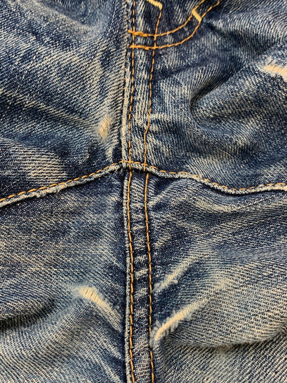 【現状渡し品】【メンズ】 DSQUARED2 ディースクエアード INDIGO DENIM PANT インディゴ デニム パンツ 71LA029 メンズ ボトムス 152-260703-hu-27-min サイズ：44 カラー：ライトインディゴ 万代Net店