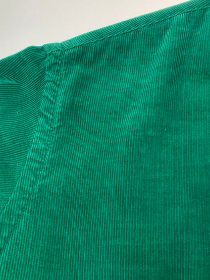 【現状渡し品】【メンズ】 TOWNCRAFT タウンクラフト 50'S CORDUROY SHIRT 50年代 コーデュロイ シャツ トップス 146-250604-ks-16-min サイズ：L カラー：グリーン 万代Net店