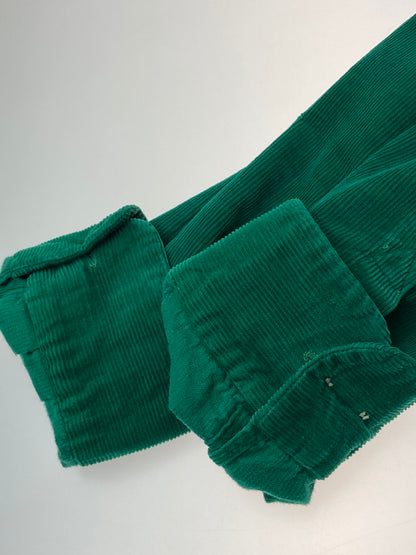 【現状渡し品】【メンズ】 TOWNCRAFT タウンクラフト 50'S CORDUROY SHIRT 50年代 コーデュロイ シャツ トップス 146-250604-ks-16-min サイズ：L カラー：グリーン 万代Net店