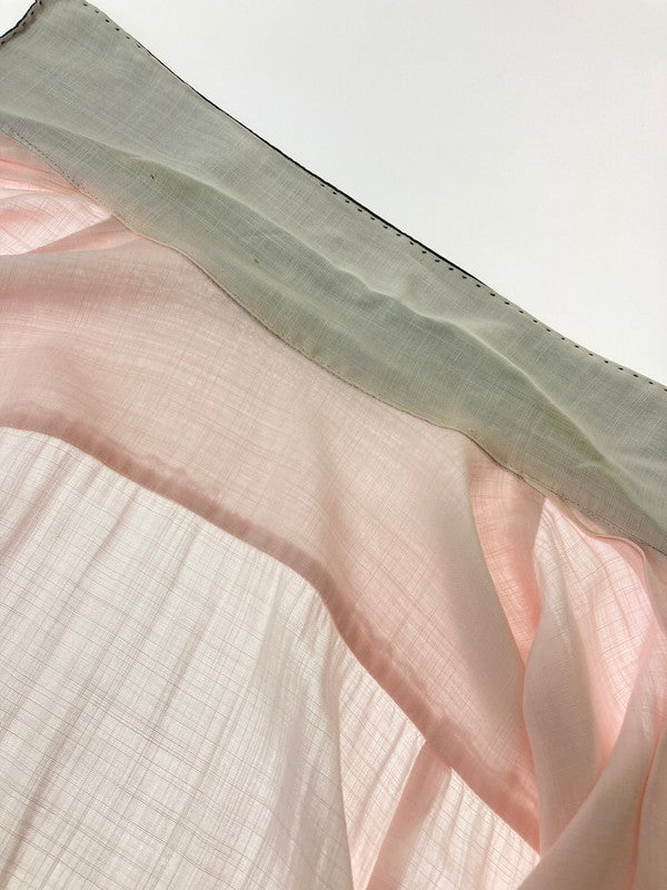 【現状渡し品】【メンズ】 VINTAGE ヴィンテージ 推定50'S RAYON OPEN COLLAR S S SHIRT ナイロン製 オープンカラーシャツ トップス 146-250604-ks-15-min サイズ：不明 カラー：ピンク 万代Net店