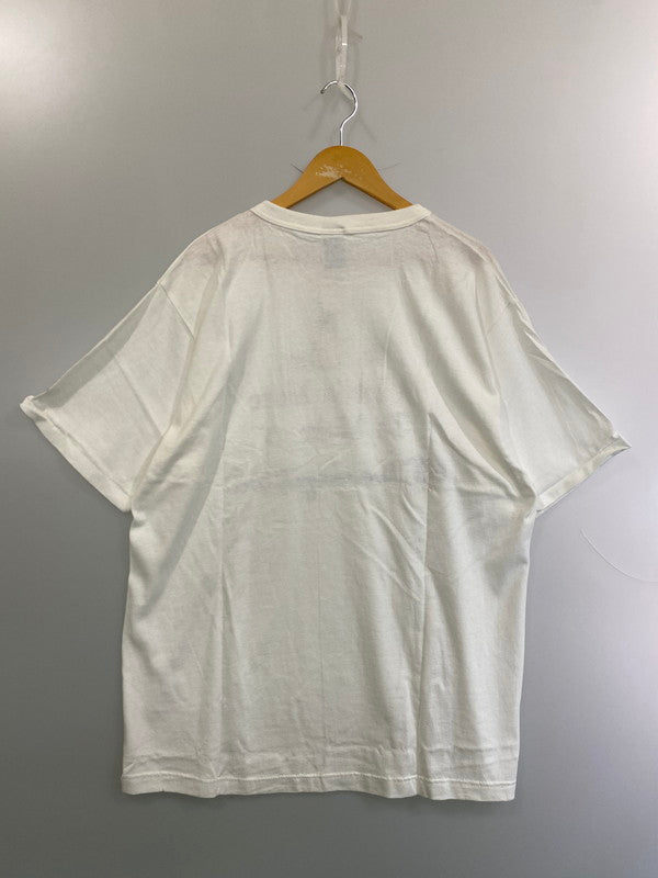 【中古美品】【メンズ】 CHAMPION チャンピオン 90S IT TAKES A LITTLE MORE TO MAKE A TEE Tシャツ トップス 146-250604-ks-07-min サイズ：L カラー：ホワイト 万代Net店