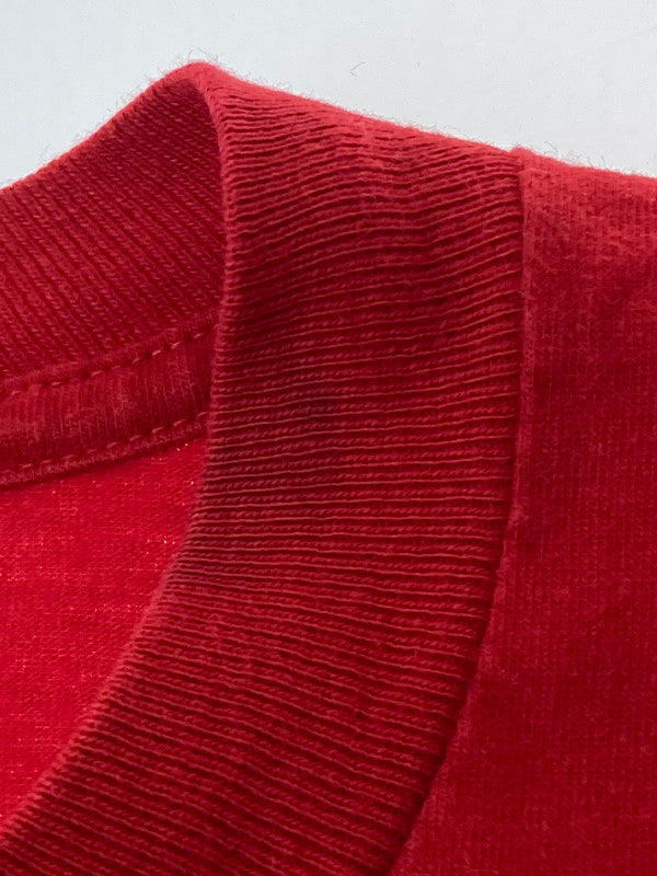 【中古品】【メンズ】 WALT DISNEY PRODUCTION ウォルトディズニー プロダクション 80S MICKEY TEE 80年代 Tシャツ トップス 146-250604-ks-17-min サイズ：L カラー：レッド 万代Net店