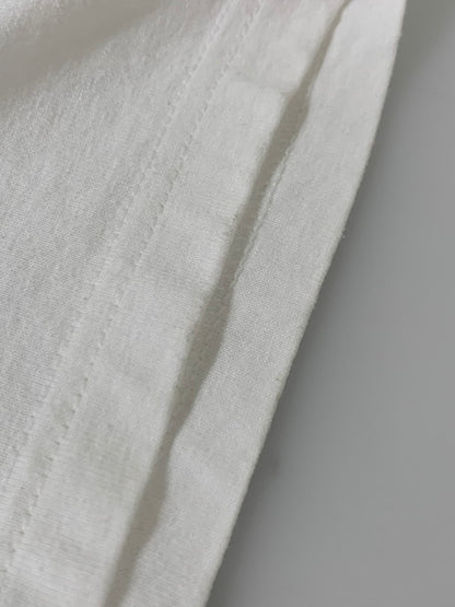 【中古品】【メンズ】 MAISON KAYSER メゾンカイザー 00S LOGO TEE ロゴTシャツ トップス 146-250710-ks-71-min サイズ：M カラー：ホワイト 万代Net店