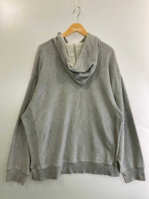 【中古品】【メンズ】 GAP ギャップ 00'S LOGO HOODIE プルオーバーパーカー 146-250615-AS-14-min サイズ：M カラー：グレー 万代Net店