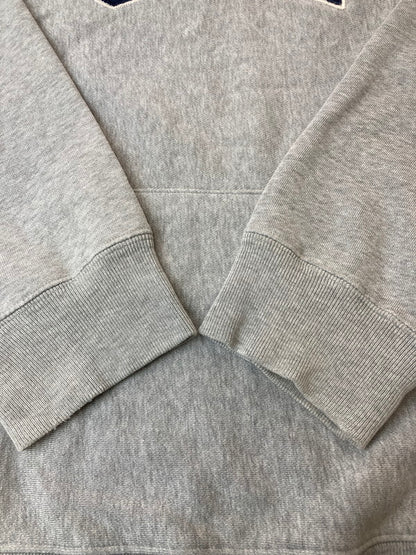 【中古品】【メンズ】 GAP ギャップ 00'S LOGO HOODIE プルオーバーパーカー 146-250615-AS-14-min サイズ：M カラー：グレー 万代Net店