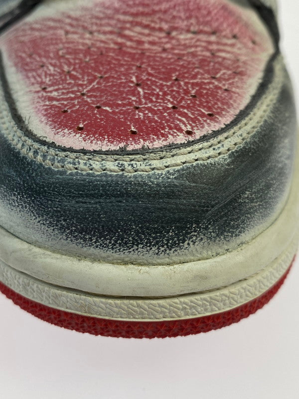 【中古品】【メンズ】 NIKE SB ナイキエスビー JORDAN 1 SB QS 653532-100 エア ジョーダン 1 スニーカー 靴 160-250604-yn-01-min サイズ：27.5cm US9.5 カラー：ブラック/レッド/ブルー 万代Net店