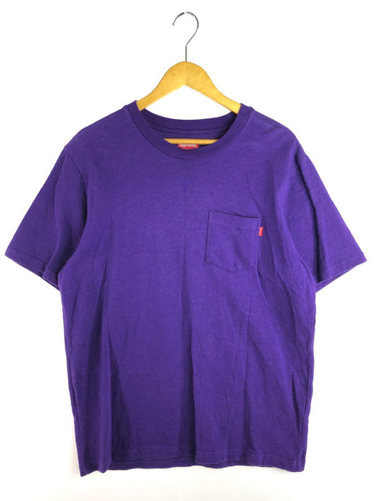 【中古品】【メンズ】 Supreme シュプリーム POCKET S/S TEE ショートスリーブ ポケット Tシャツ 半袖Tシャツ トップス 149-251105-rt-17-tag サイズ：L カラー：パープル 万代Net店