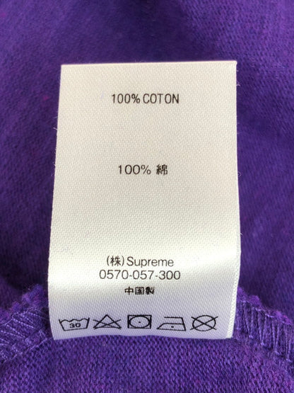 【中古品】【メンズ】 Supreme シュプリーム POCKET S/S TEE ショートスリーブ ポケット Tシャツ 半袖Tシャツ トップス 149-251105-rt-17-tag サイズ：L カラー：パープル 万代Net店