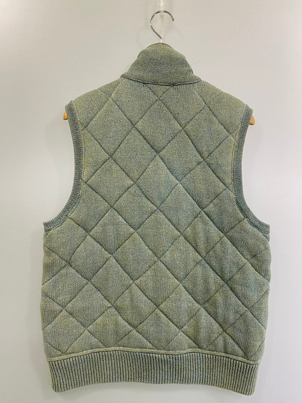 【現状渡し品】【メンズ】 RRL ダブルアールエル QUILTING VEST キルティング ベスト トップス 145-250604-jt-04-min サイズ：M カラー：ライトブルー 万代Net店