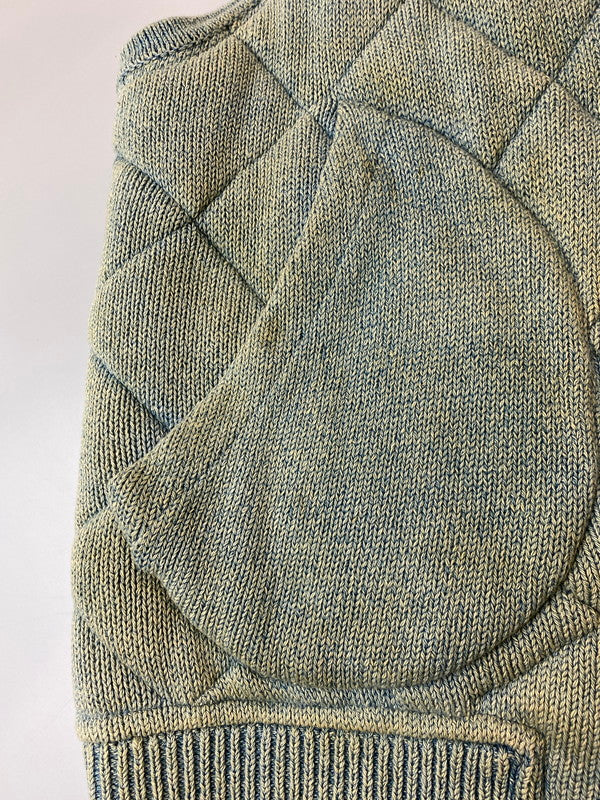 【現状渡し品】【メンズ】 RRL ダブルアールエル QUILTING VEST キルティング ベスト トップス 145-250604-jt-04-min サイズ：M カラー：ライトブルー 万代Net店