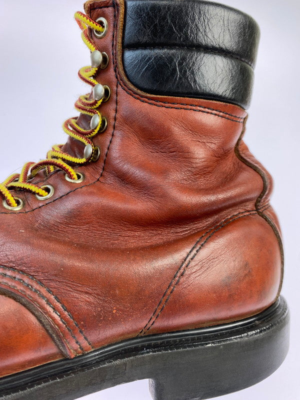 【現状渡し品】【メンズ】 RED WING レッドウィング 90'S 204 SUPER SOLE 靴 ブーツ 164-250607-ks-05-min サイズ：8D カラー：ブラウン 万代Net店