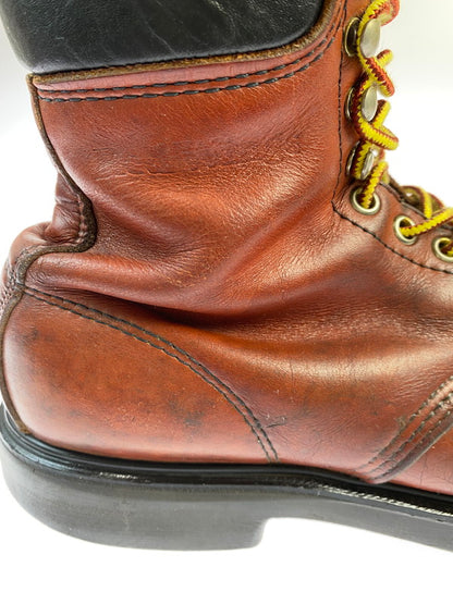 【現状渡し品】【メンズ】 RED WING レッドウィング 90'S 204 SUPER SOLE 靴 ブーツ 164-250607-ks-05-min サイズ：8D カラー：ブラウン 万代Net店