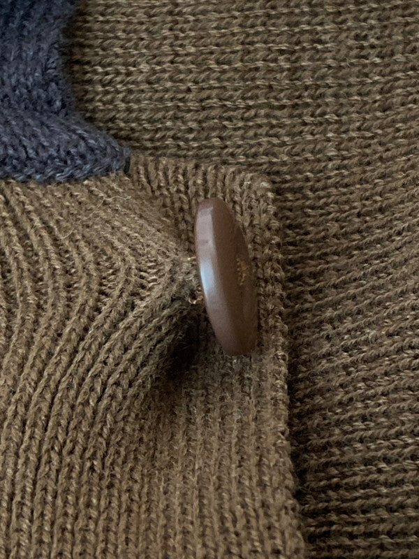 【中古品】【メンズ】 YOUNGER SONG ヤンガーソング AZR-YNG-0001-029 S S KNIT POLO SHIRT ポロシャツ ショートスリーブ 142-250604-AS-23-min サイズ：L カラー：ブラウン 万代Net店