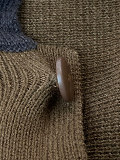 【中古品】【メンズ】 YOUNGER SONG ヤンガーソング AZR-YNG-0001-029 S S KNIT POLO SHIRT ポロシャツ ショートスリーブ 142-250604-AS-23-min サイズ：L カラー：ブラウン 万代Net店