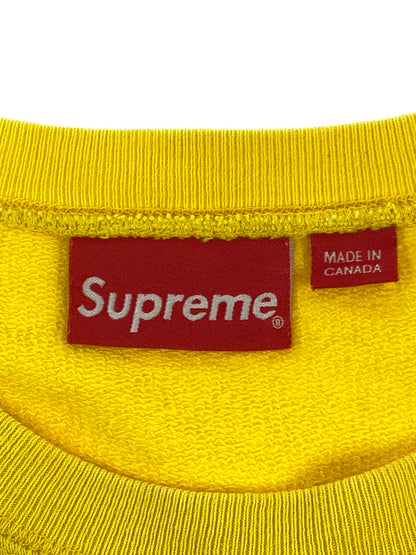【中古品】【メンズ】 SUPREME シュプリーム 15SS WORLD FAMOUS CREWNECK ワールド フェイマス クルーネック 149-260805-zi-16-min サイズ：XL カラー：イエロー 万代Net店
