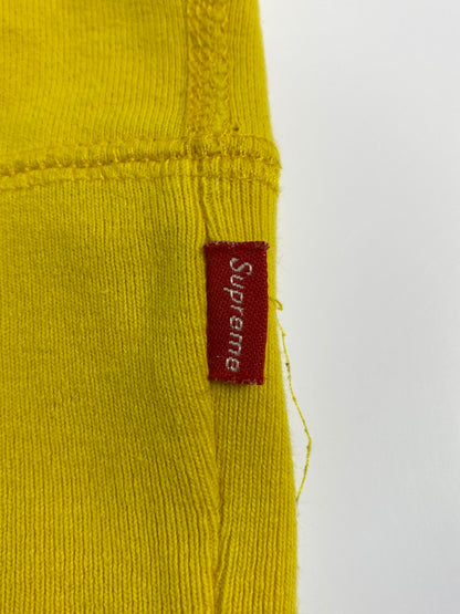 【中古品】【メンズ】 SUPREME シュプリーム 15SS WORLD FAMOUS CREWNECK ワールド フェイマス クルーネック 149-260805-zi-16-min サイズ：XL カラー：イエロー 万代Net店