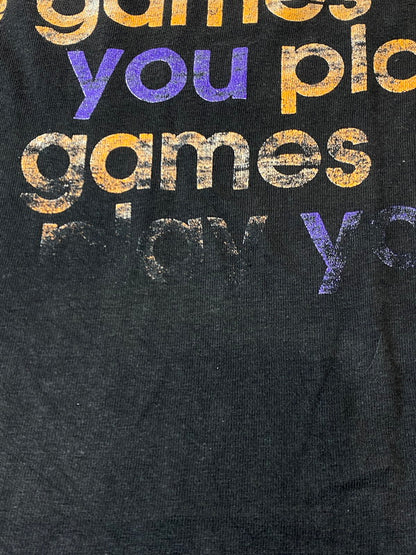 【中古品】【メンズ】  USED ユーズド 90S 2PAC ABOVE THE RIM MOVIE TEE 90年代 半袖Tシャツ トップス 146-250604-jt-17-min サイズ：M カラー：ブラック 万代Net店