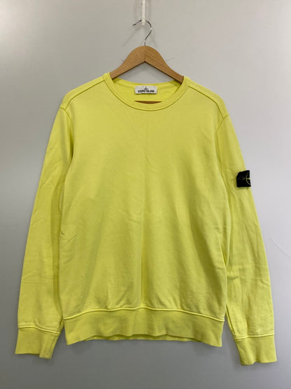 【中古品】【メンズ】 STONE ISLAND ストーン アイランド 701562751 L S SWEATSHIRT スウェットシャツ 141-250604-ks-06-min サイズ：L カラー：イエロー系 万代Net店